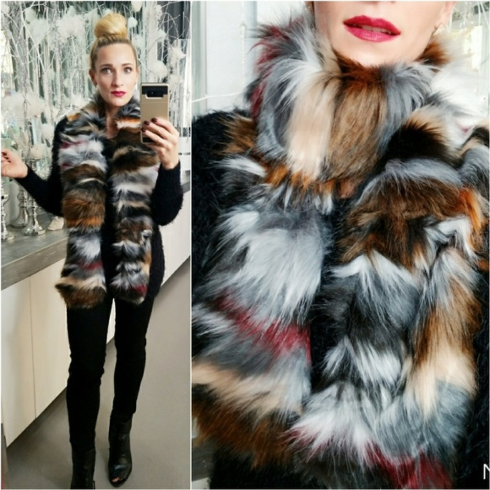 (( RESTOCK ))  FAUX FUR SCARF